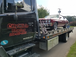 Towing 1970 Chevelle from Dallas to Lewisville, TX