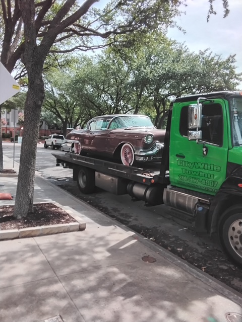Towing 1957 Eldorado Cadillac