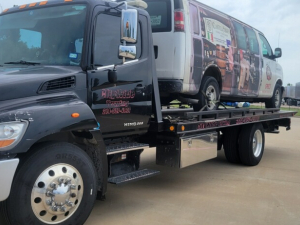 Towing van from Denton to Dallas, TX